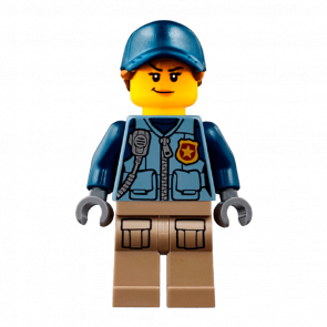 Фігурка Lego Police 973pb3010 Mountain Officer Female City cty0869 Б/У