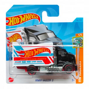 Машинка Базовая Hot Wheels Hiway Hauler 2 Haulers 1:64 HKH27 Black - Retromagaz