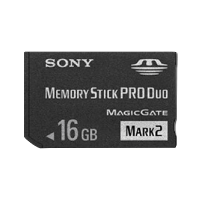 Карта Пам'яті Sony PlayStation Portable Memory Stick PRO Duo 16GB Black Б/У - Retromagaz