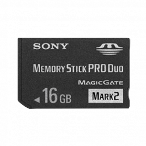 Карта Памяти Sony PlayStation Portable Memory Stick PRO Duo 16GB Black Б/У - Retromagaz