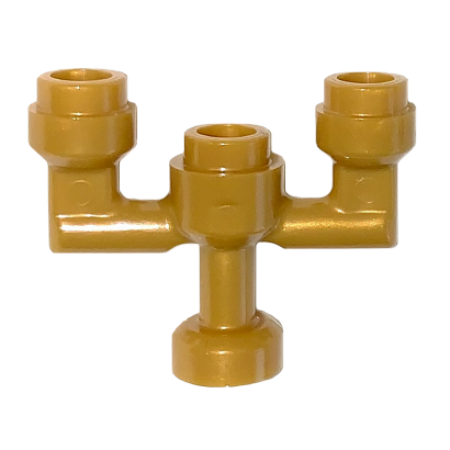 Другое Lego Candlestick Candelabra 73117 6254382 6270029 Pearl Gold Б/У - Retromagaz