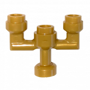 Інше Lego Candlestick Candelabra 73117 6254382 6270029 Pearl Gold Б/У