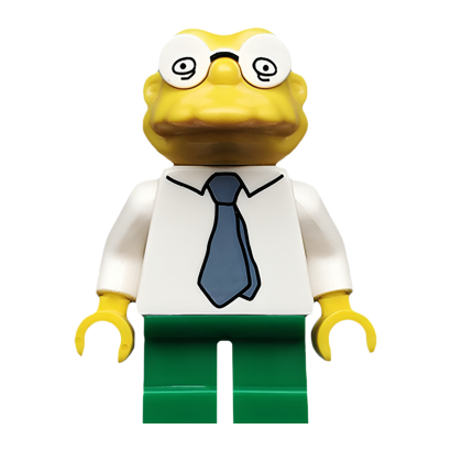 Фигурка Lego The Simpsons Hans Moleman Cartoons sim036 Б/У - Retromagaz