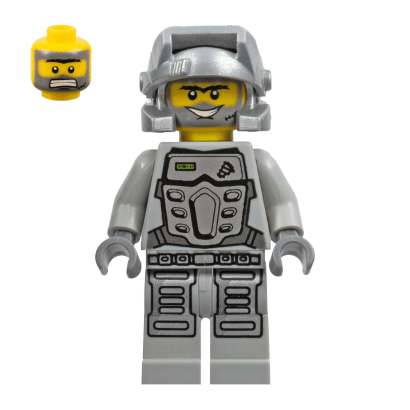 Фігурка Lego Power Miners Duke Grey Outfit Space pm031 Б/У - Retromagaz