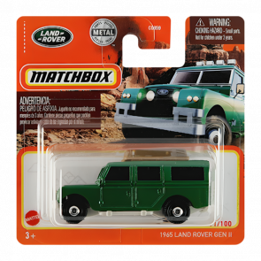 Машинка Велике Місто Matchbox 1965 Land Rover GEN II Off-Road 1:64 GXN09 Green - Retromagaz