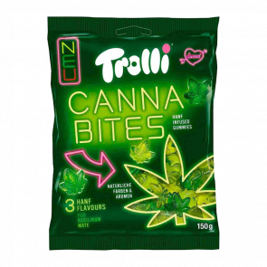 Конфеты Жевательные Trolli Cannabites 150g