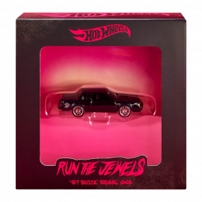 Машинка Premium Hot Wheels '87 Buick Regal GNX Run The Jewels Volcom Mattel Creations Collaboratory 1:64 HTT70 Black - Retromagaz