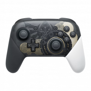 Геймпад Бездротовий Nintendo Switch Pro Controller The Legend of Zelda: Tears of the Kingdom Limited Edition Black Gold Б/У - Retromagaz