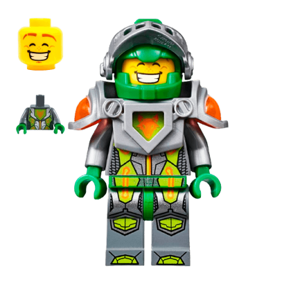 Фигурка Lego Knights Aaron Nexo Knights nex025 Б/У - Retromagaz