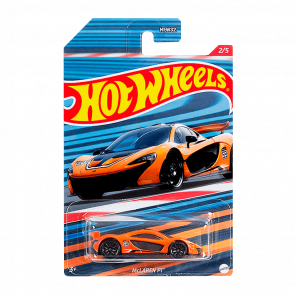 Тематична Машинка Hot Wheels McLaren P1 Racing Circuit 1:64 HDG70 Orange - Retromagaz