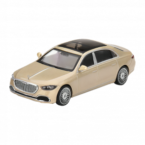 Машинка Premium MINI GT Mercedes-Maybach S680 1:64 Gold - Retromagaz