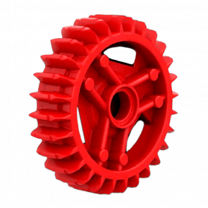 Technic Lego Шестерня 28 Tooth Double Bevel 65413 6285646 Red Б/У - Retromagaz