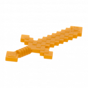 Зброя Lego Minecraft Sword Pixelated 18787 6093621 Pearl Gold Б/У - Retromagaz