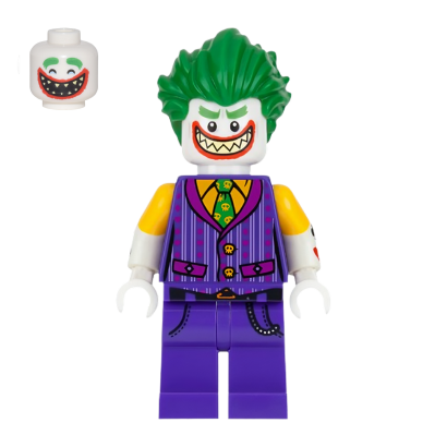 Фігурка Lego DC Joker Striped Vest Shirtsleeves Super Heroes sh0447 Б/У - Retromagaz