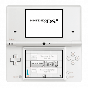 Консоль Nintendo DS i Модифицированная 1GB White + 10 Встроенных Игр Б/У