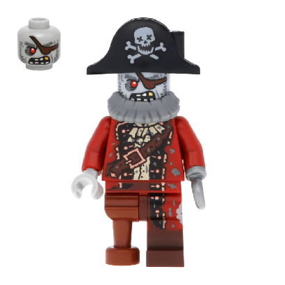 Фигурка Lego Series 14 Zombie Pirate Collectible Minifigures col212 Б/У - Retromagaz