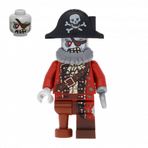 Фигурка Lego Series 14 Zombie Pirate Collectible Minifigures col212 Б/У