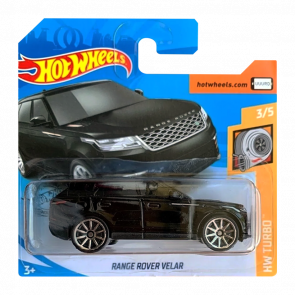 Машинка Базова Hot Wheels Range Rover Velar Turbo 1:64 GHD01 Black - Retromagaz