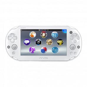 Консоль Sony PlayStation Vita Slim Модифікована 64GB White + 5 Вбудованих Ігор Б/У