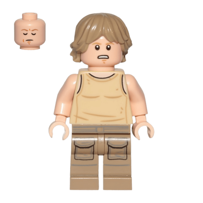 Фигурка Lego Джедай Luke Skywalker Dagobah Star Wars sw1199 Б/У - Retromagaz