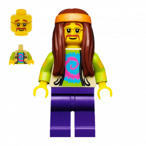 Фігурка Lego Series 7 Hippie Collectible Minifigures col107 Б/У - Retromagaz