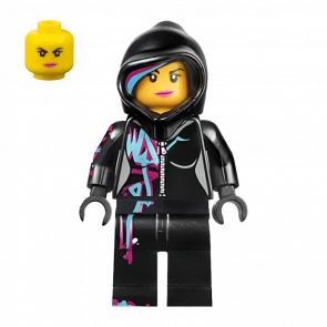 Фигурка Lego The Lego Movie Lucy Wyldstyle Closed Mouth Hood Up Cartoons tlm017 Б/У