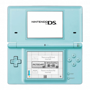 Консоль Nintendo DS i Модифікована 1GB Ice Blue + 10 Вбудованих Ігор Б/У