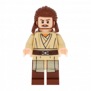 Фигурка Lego Джедай Qui-Gon Jinn Star Wars sw0810 1 Б/У - Retromagaz