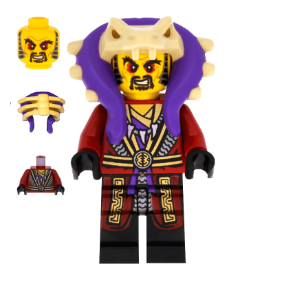 Фигурка Lego Anacondrai Cultists Chen Ninjago njo136 Б/У - Retromagaz