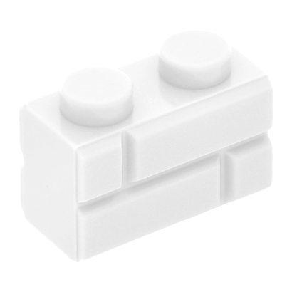 Кубик RMC Модифікована 1 x 2 White 120шт Новий - Retromagaz