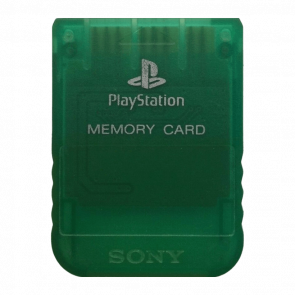 Карта Памяти Sony PlayStation 1 2MB Trans-Green Б/У - Retromagaz