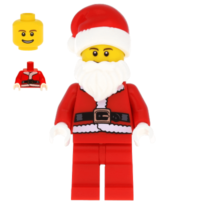 Фігурка Lego People 973pb1243 Santa City hol036 1 Б/У - Retromagaz