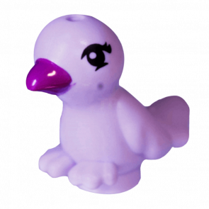 Фигурка Lego Воздух Bird Friends Elves Violet with Magenta Beak and Black Eyes Animals 98388pb06 1 6133560 Lavender Б/У - Retromagaz