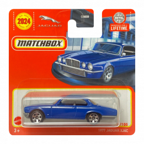 Машинка Большой Город Matchbox 1977 Jaguar XJ6C Showroom 1:64 HVN26 Dark Blue