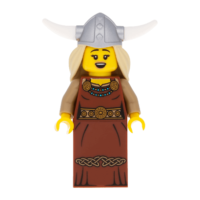 Фігурка Lego Series 7 Viking Woman Collectible Minifigures col109 Б/У - Retromagaz