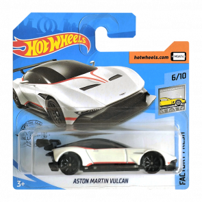 Машинка Базовая Hot Wheels Aston Martin Vulcan Factory Fresh 1:64 GHC01 White