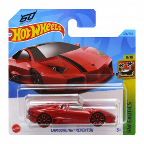 Машинка Базова Hot Wheels Lamborghini Reventon 60 Anniversario Exotics 1:64 HKH94 Red - Retromagaz