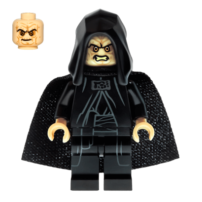 Фігурка Lego Джедай Emperor Palpatine Hood Basic Star Wars sw1107 1 Новий - Retromagaz