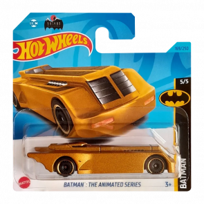 Машинка Базовая Hot Wheels Batman: The Animated Series Batmobile Batman 1:64 HKJ76 Gold - Retromagaz