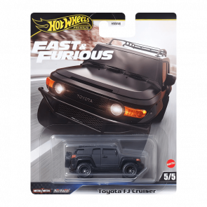 Машинка Premium Hot Wheels Toyota FJ Cruiser Fast & Furious 1:64 HRT99 Black