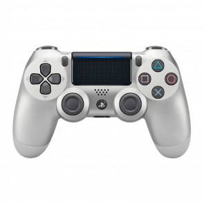 Геймпад Бездротовий Sony PlayStation 4 DualShock 4 Version 1 Silver Б/У - Retromagaz