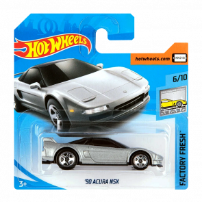 Машинка Базова Hot Wheels '90 Acura NSX Factory Fresh 1:64 FJW10 Silver - Retromagaz