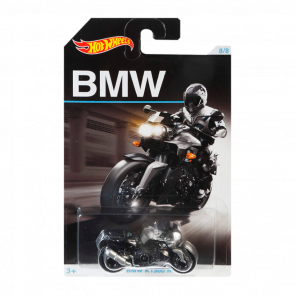 Тематическая Машинка Hot Wheels BMW K 1300 R BMW 1:64 DJM85 Black - Retromagaz