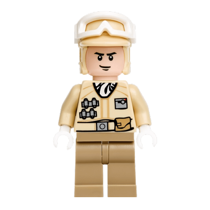 Фігурка Lego Повстанець Hoth Trooper Black Chin Dimple Star Wars sw0291 2 Б/У - Retromagaz