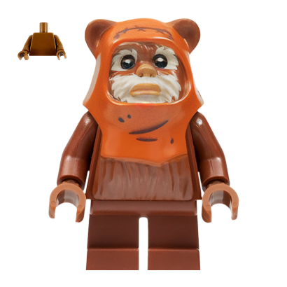 Фигурка Lego Другое Wicket Ewok Star Wars sw1218 75332 Б/У - Retromagaz