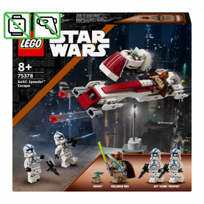 Конструктор Lego Втеча на BARC Спідері Star Wars 75378 Без Фігурок Новий - Retromagaz