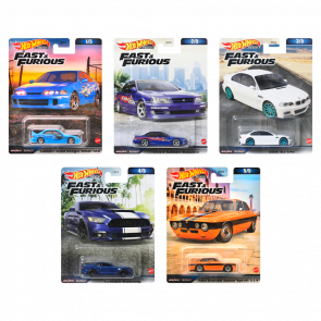 Набор Машинка Premium Hot Wheels Fast & Furious 2023-3 HNW46 5шт