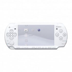 Консоль Sony PlayStation Portable Slim PSP-2ххх Модифікована 32GB White + 5 Вбудованих Ігор Б/У