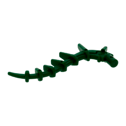 Растение Lego Другое Plant Vine Seaweed Appendage Spiked 55236 4294148 6369999 Dark Green 4шт Б/У - Retromagaz