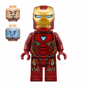 Фігурка Lego Marvel Iron Man Mark 50 Armor Small Helmet Visor Super Heroes sh0496 Б/У